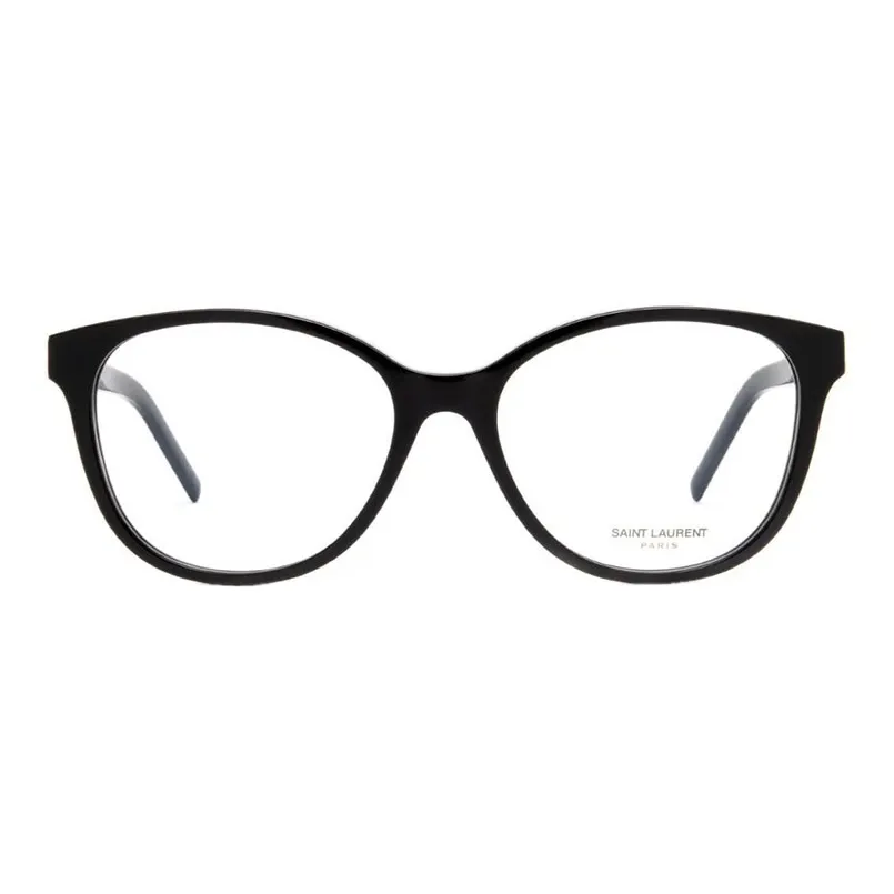 SAINT LAURENT Ацетат Бабочка Оправы для очков Женские Черный