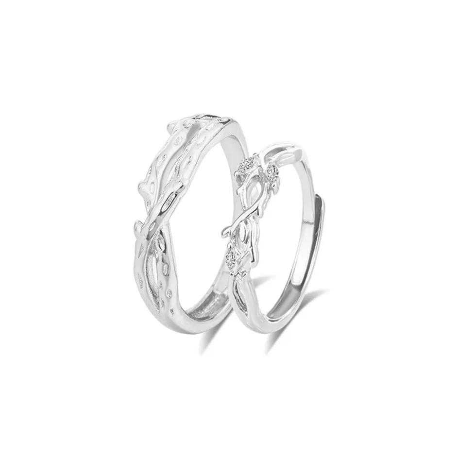 MUYAN Сплав Переплетенное Ветвистое Кольцо Унисекс