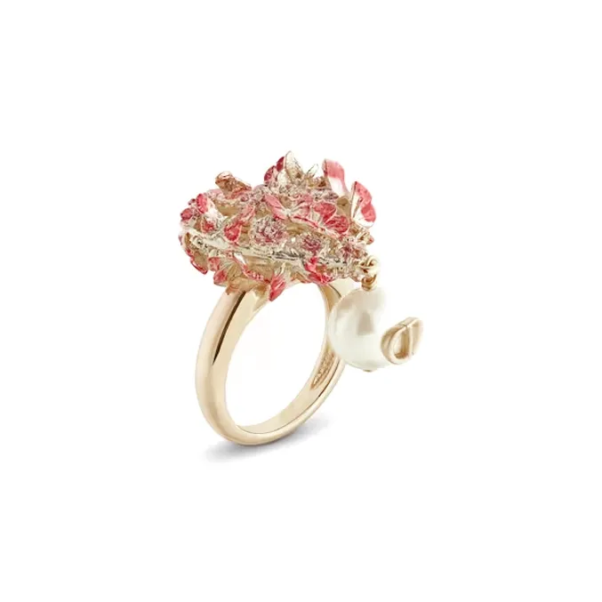DIOR Resin, Metal, Lacquer Rings Women's Gold