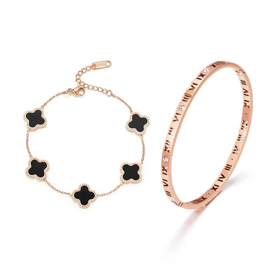 LUYUO Сплав Браслет Good Luck Женский