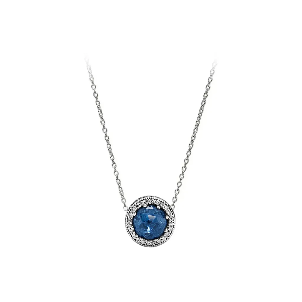 Pandora 925 Sterling Silver Necklaces Women's Multicolor