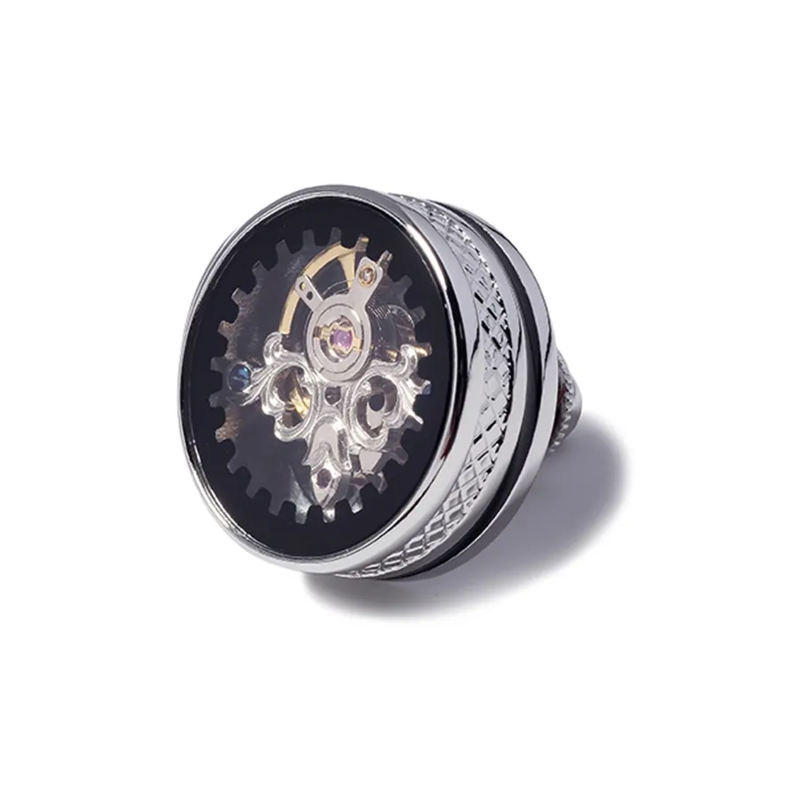 WILLIAM MILTON Броши из латуни Мужской