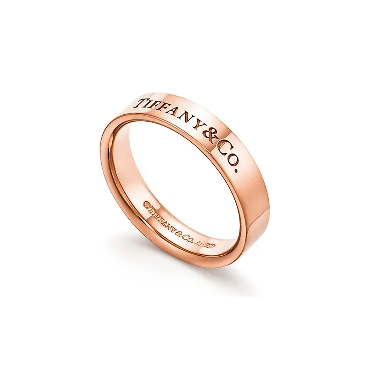 TIFFANY & CO. 18K Rose Gold Rings Women's