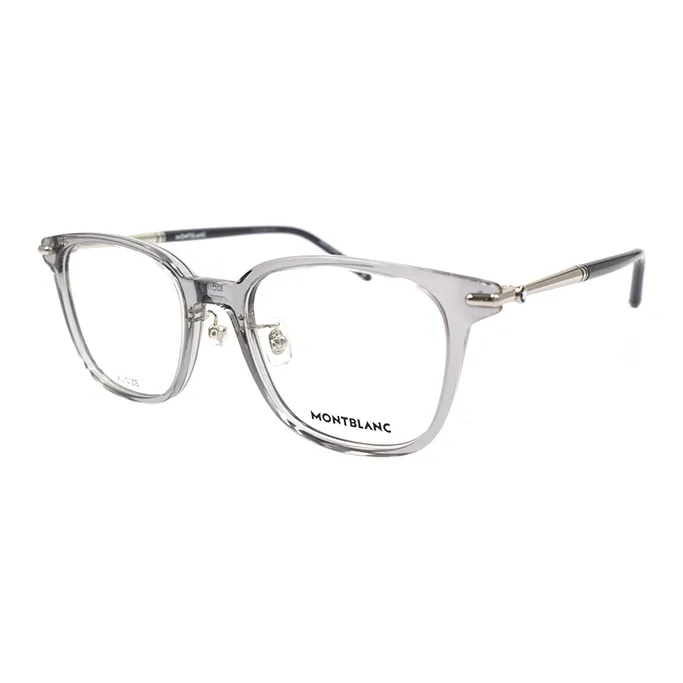 MONTBLANC Plate Frame Square Eyeglass Frames Men's