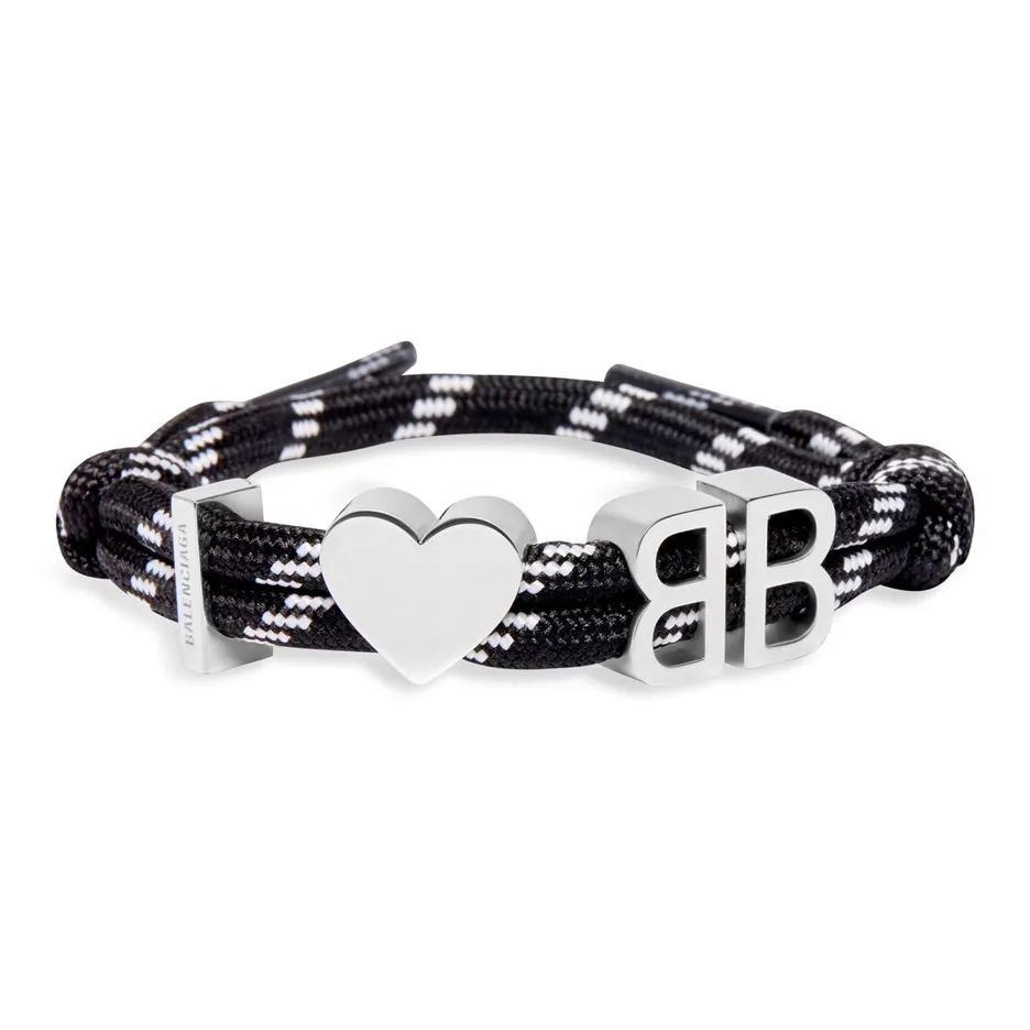 Balenciaga Brass Bracelets Women's Black
