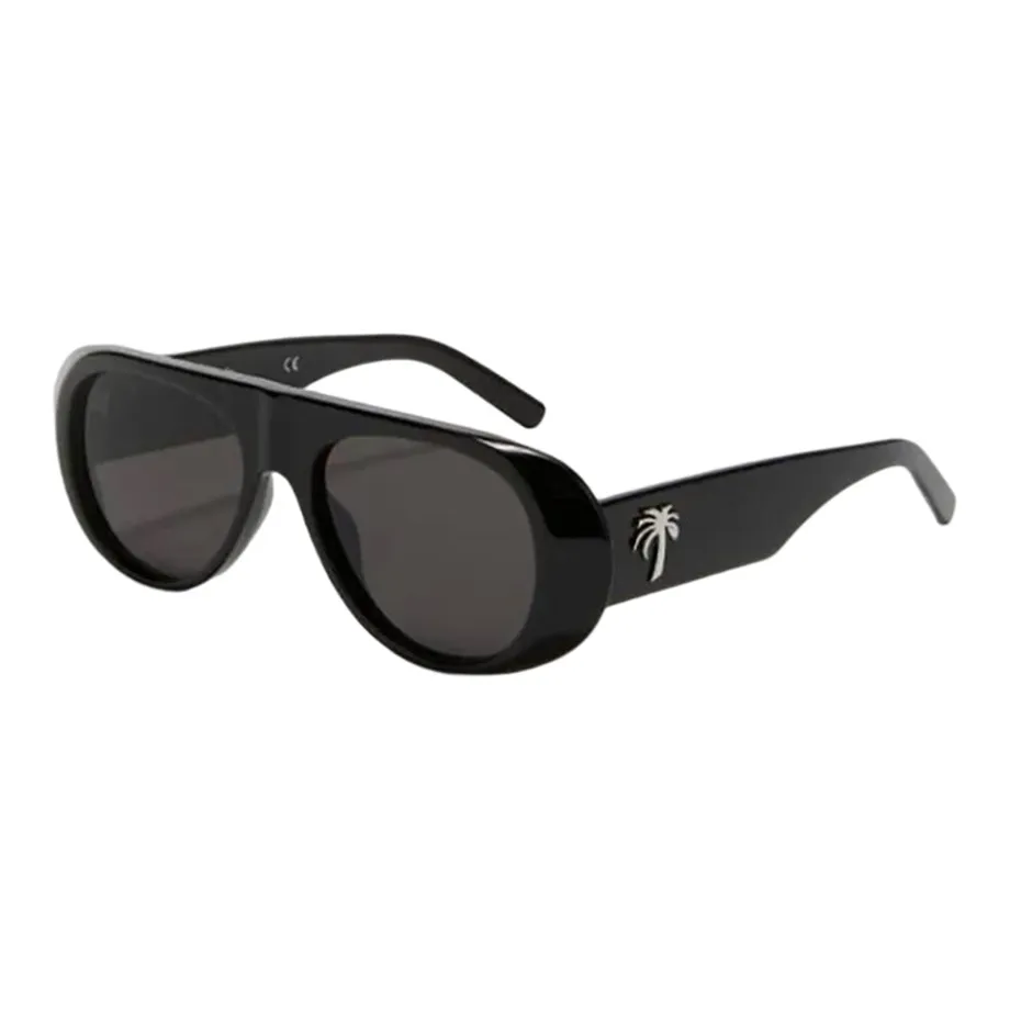 PALM ANGELS Eyewear Sierra Round Frame Sunglasses