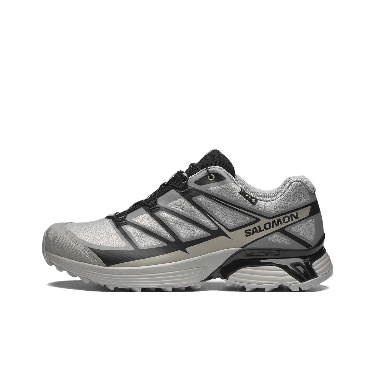 SALOMON XT Pathway Амортизация Водонепроницаемый Устойчивый к истиранию Низкий топ Кроссовки для бега унисекс Кремниево-серый
