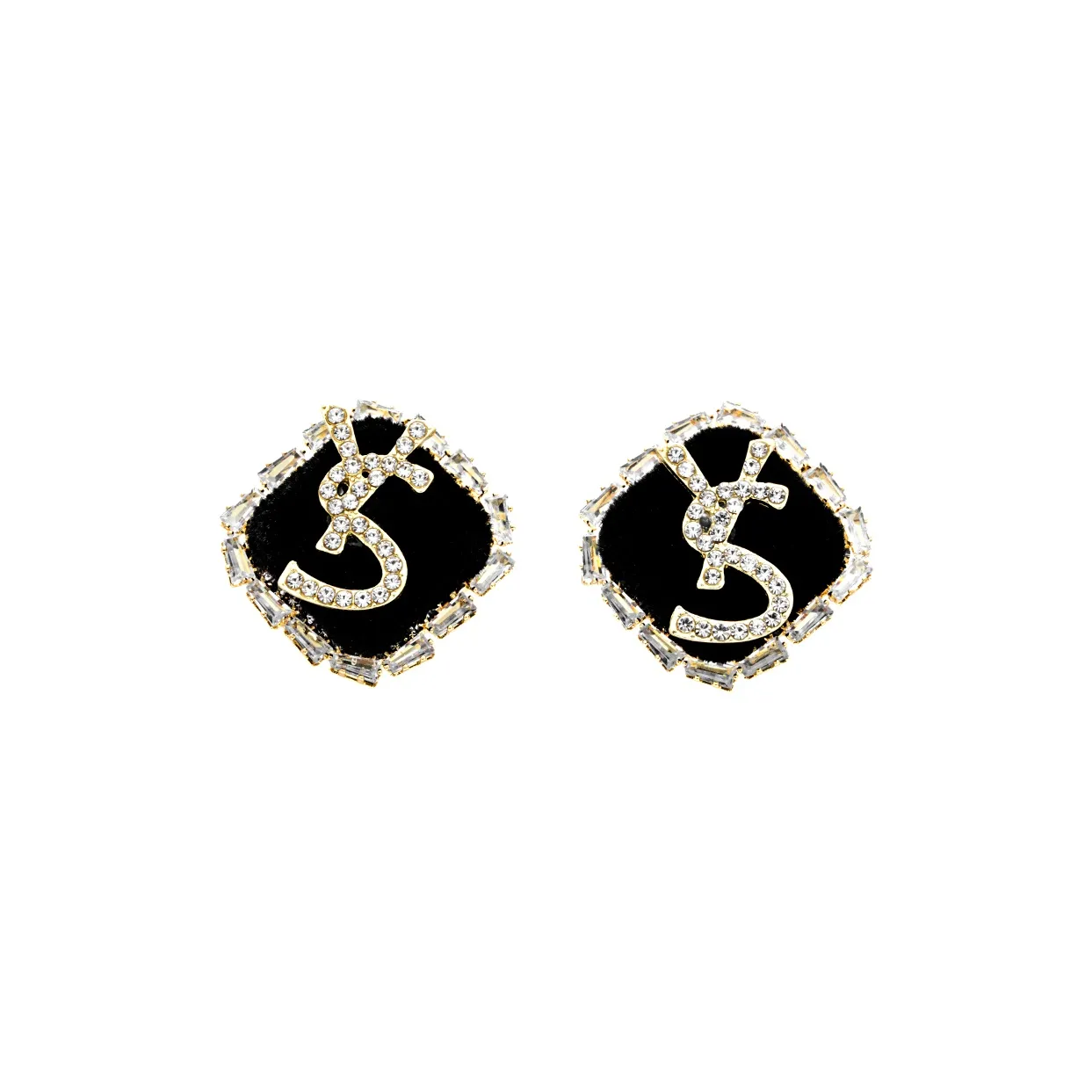 Drejew CHANEL вдохновленные Маленькие Crowd Серьги-гвоздики для Осеннего и Зимнего Женских