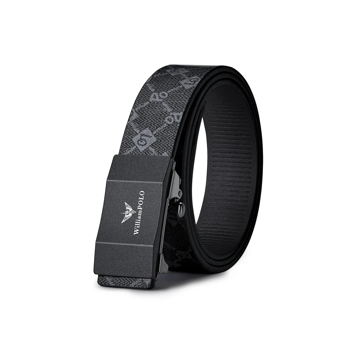 WilliamPOLO Внешний материал ПВХ подкладочная ткань микрофибра кожа ремни мужской ширина 3,4 см
