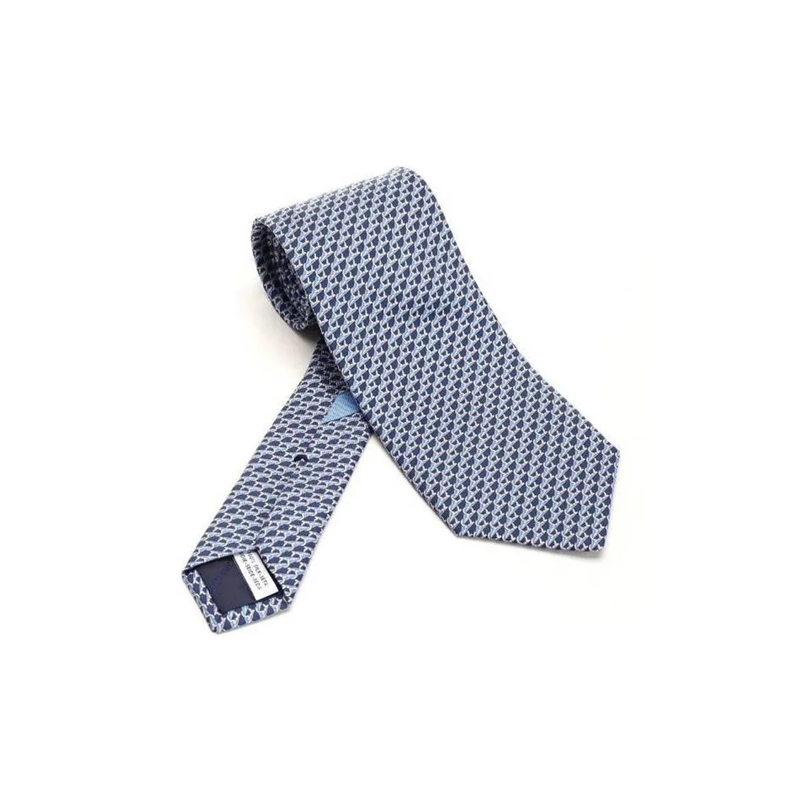 Ferragamo Шелковые галстуки, синий, мужской