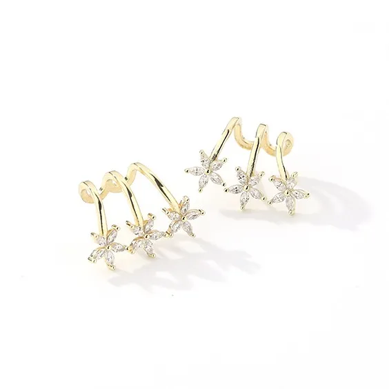 DJIN Экологичные Медные Серьги-гвоздики Женские