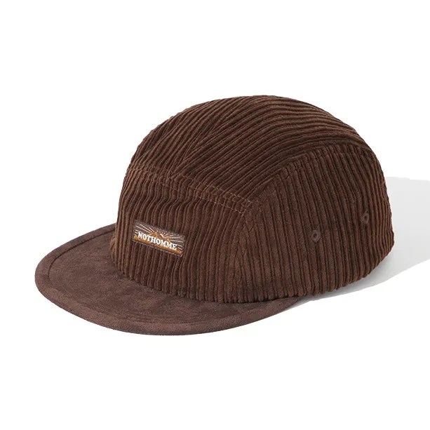 NOTHOMME Corduroy Flat Brim blue hats & Caps Baseball Cap Unisex
