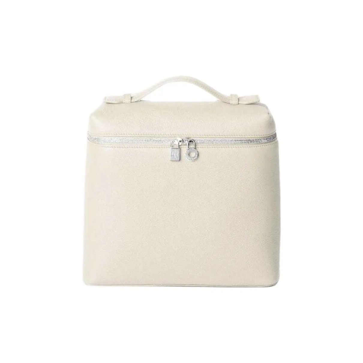 Loro Piana Leather Backpack Women's White