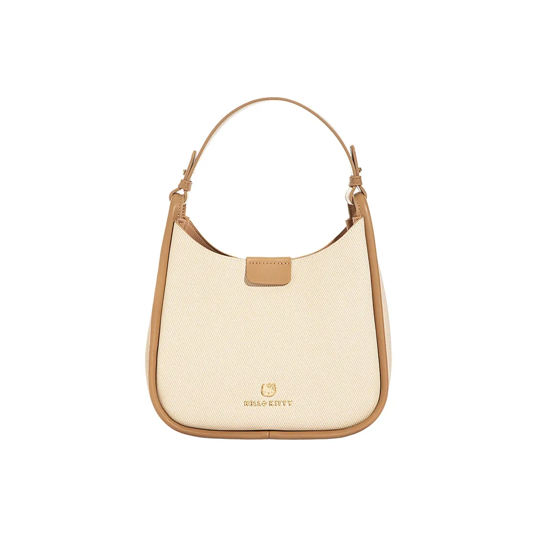 Sanrio Hello Kitty Синтетическая кожа Ведрообразная сумка Сумка через плечо Сумка для женщин Хаки