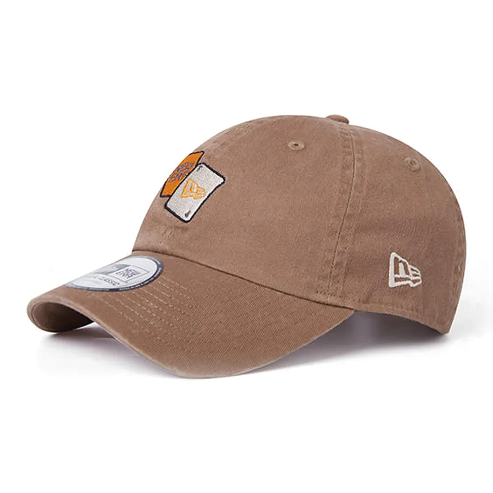 Кепки New Era унисекс коричневые