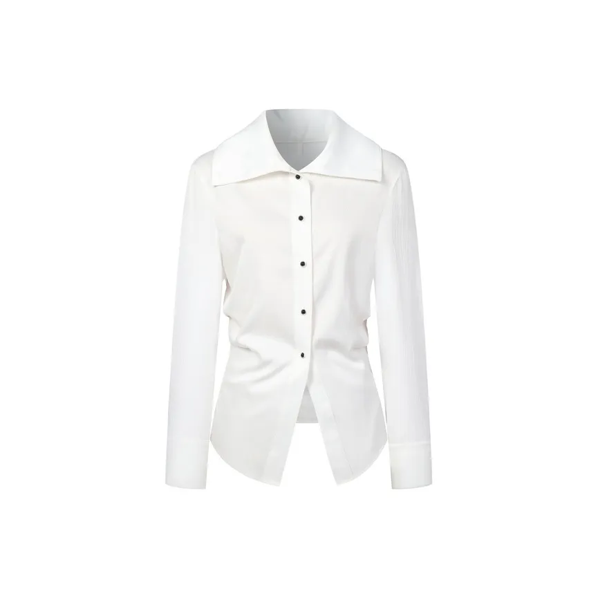 Three Quarters Shirt Women's White