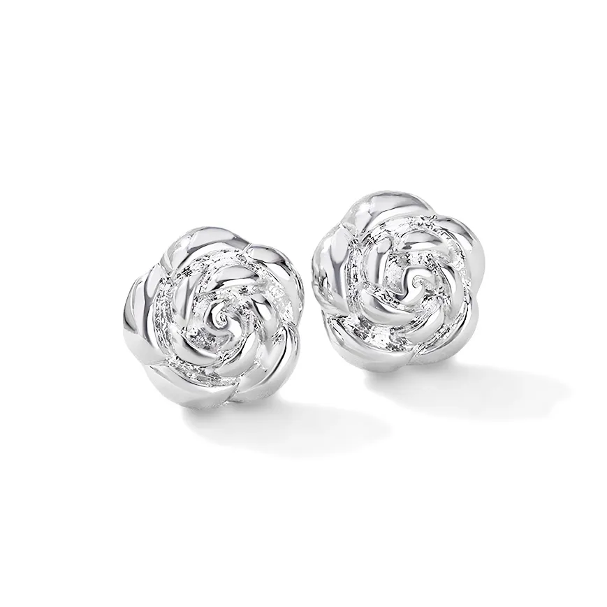 GUDS GAVE Copper Alloy Stud Earrings Women's