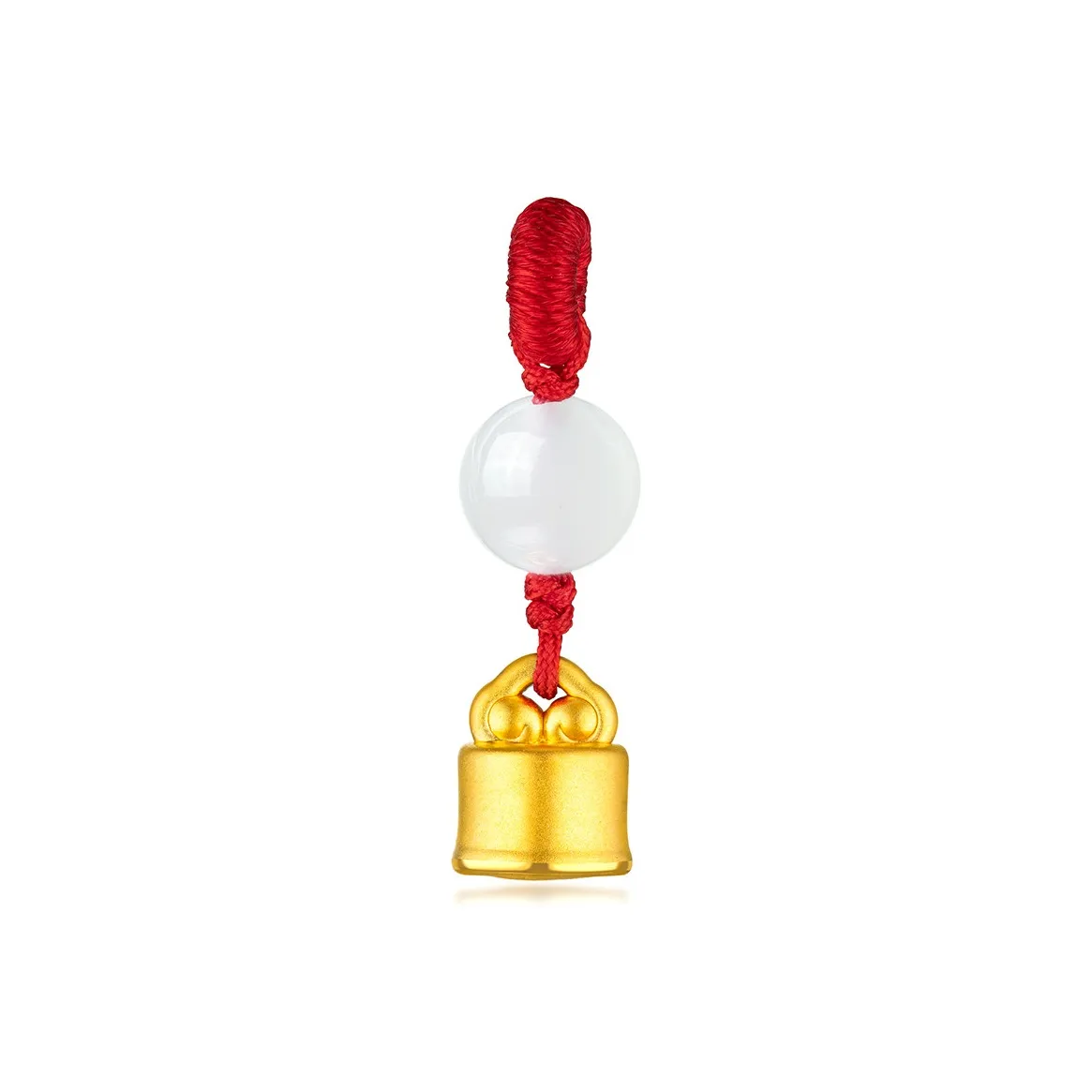 LUKFOOK JEWELLERY Jade Pendant Baby Seal Accessories Pricing Solid Gold Fixed Price Gold Pendant Kids'