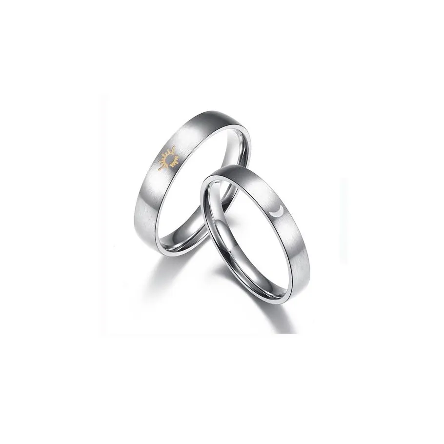 VERENA REINE Кольца из титанового стального сплава Унисекс
