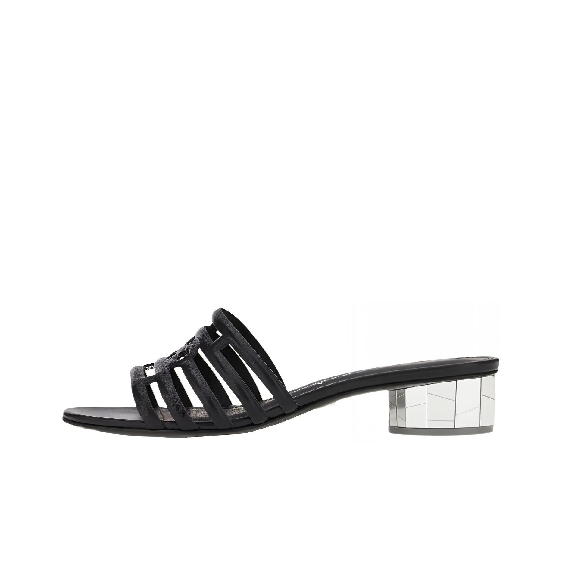 FERRAGAMO GANCINI Stylish Sandal Women's Black