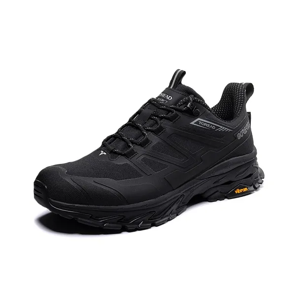 TOREAD Anti Slip Wear Resistant Low Top Trekking Shoes Women's Black Gray