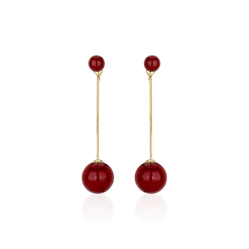 QLADY Серьги-гвоздики из стерлингового серебра 925 пробы женские