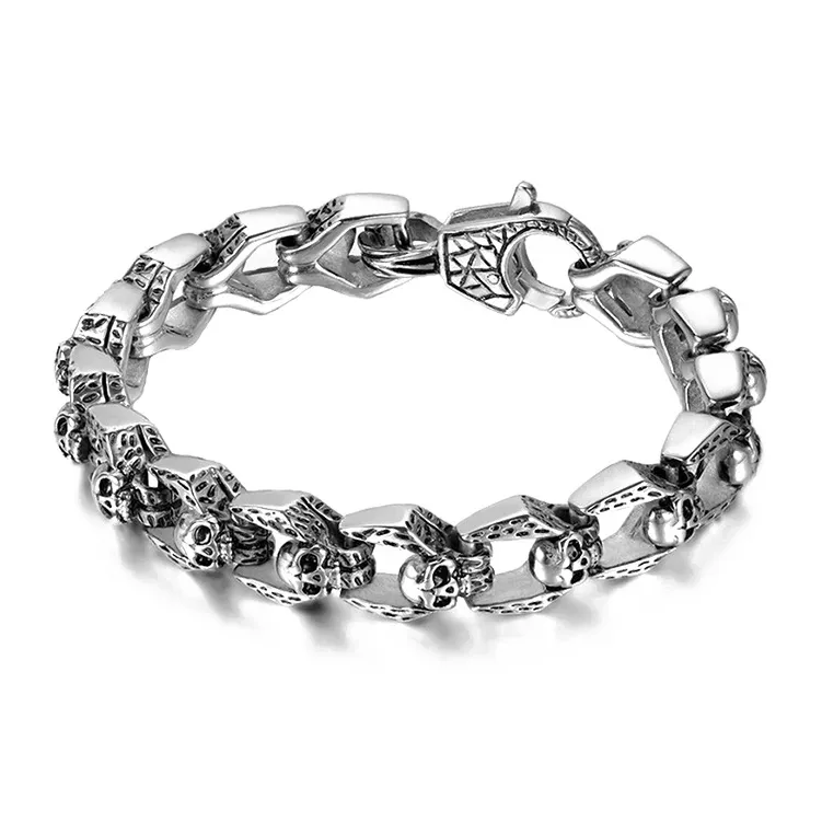 BAGGL Титановый стальной браслет мужской