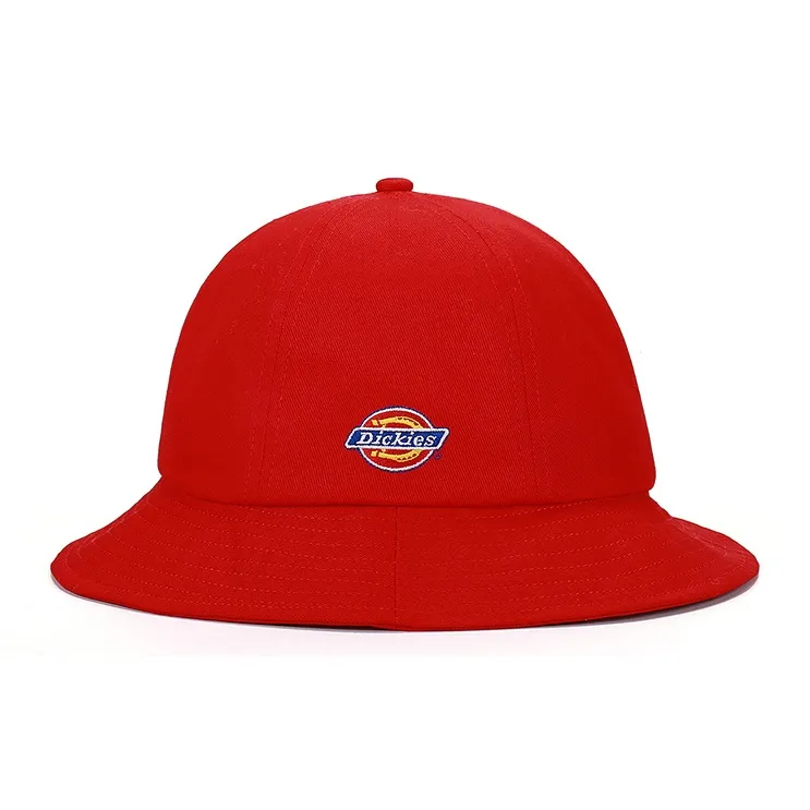 Dickies Cotton Bucket Hats Красный Унисекс