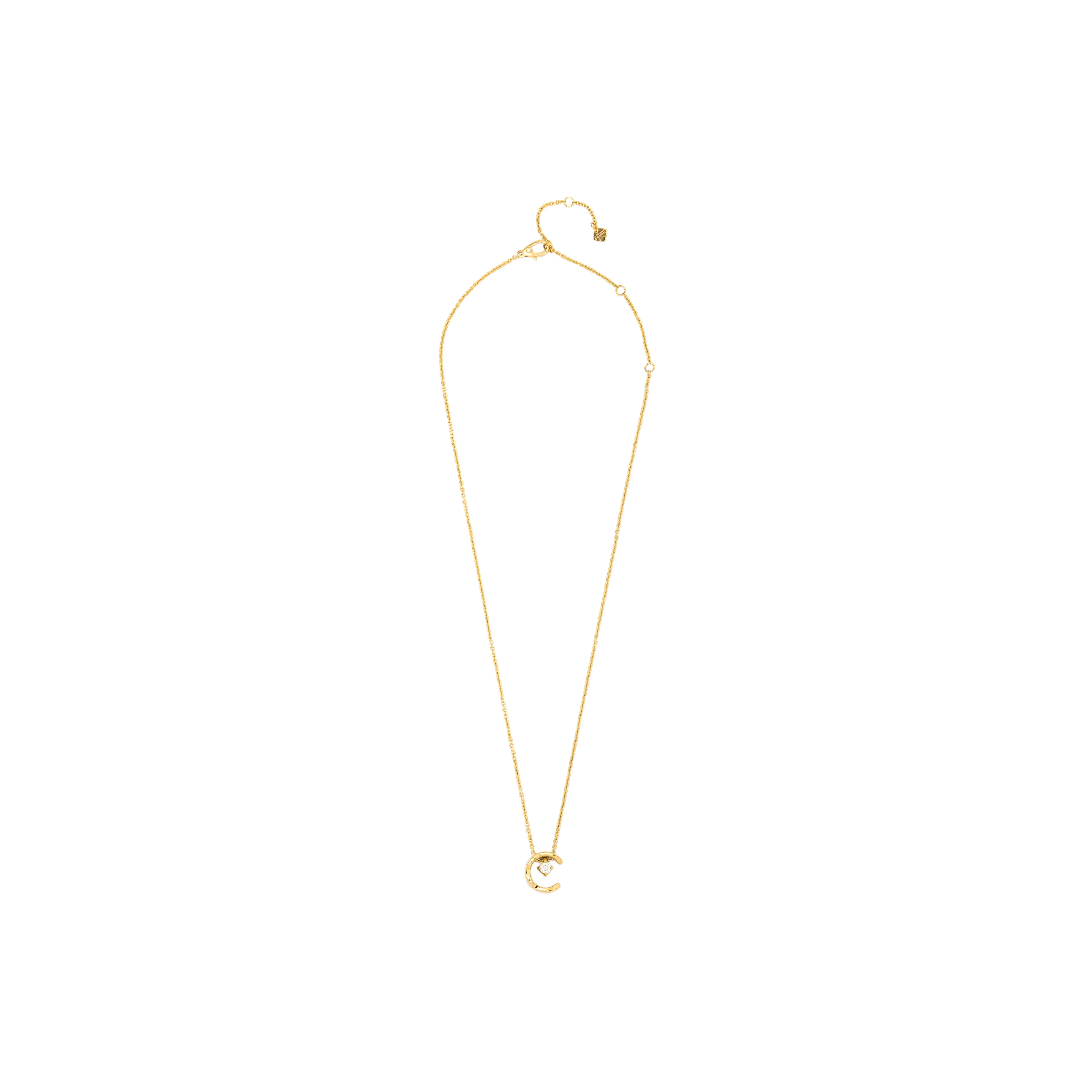 CHANEL 18K Gold Necklaces Women's