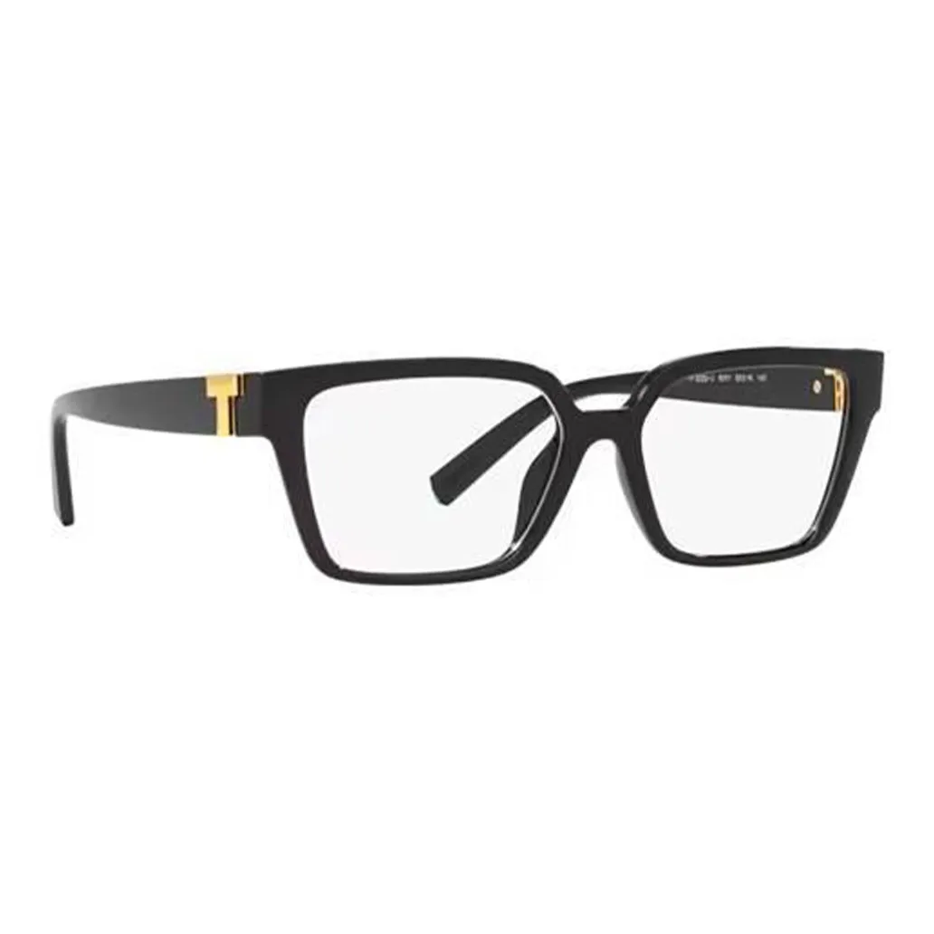 TIFFANY CO. Литьевые Квадратные Оправы для Очков Женские Черные