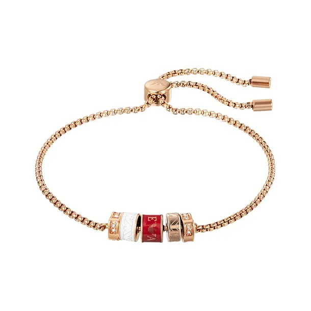 EMPORIO ARMANI Нержавеющая сталь Rhinestone Bracelets Женские