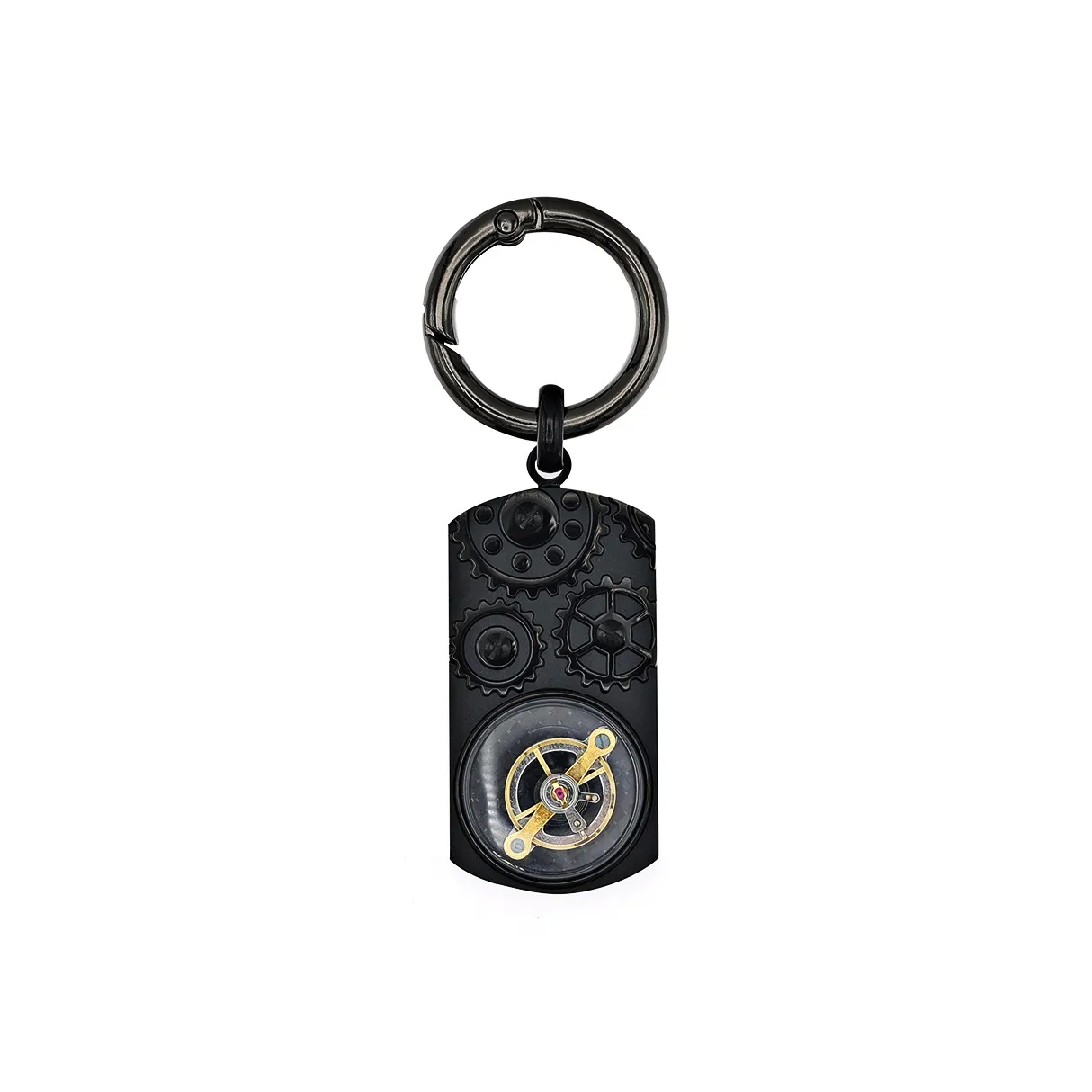 MUSTKOO Титановые стальные брелоки унисекс