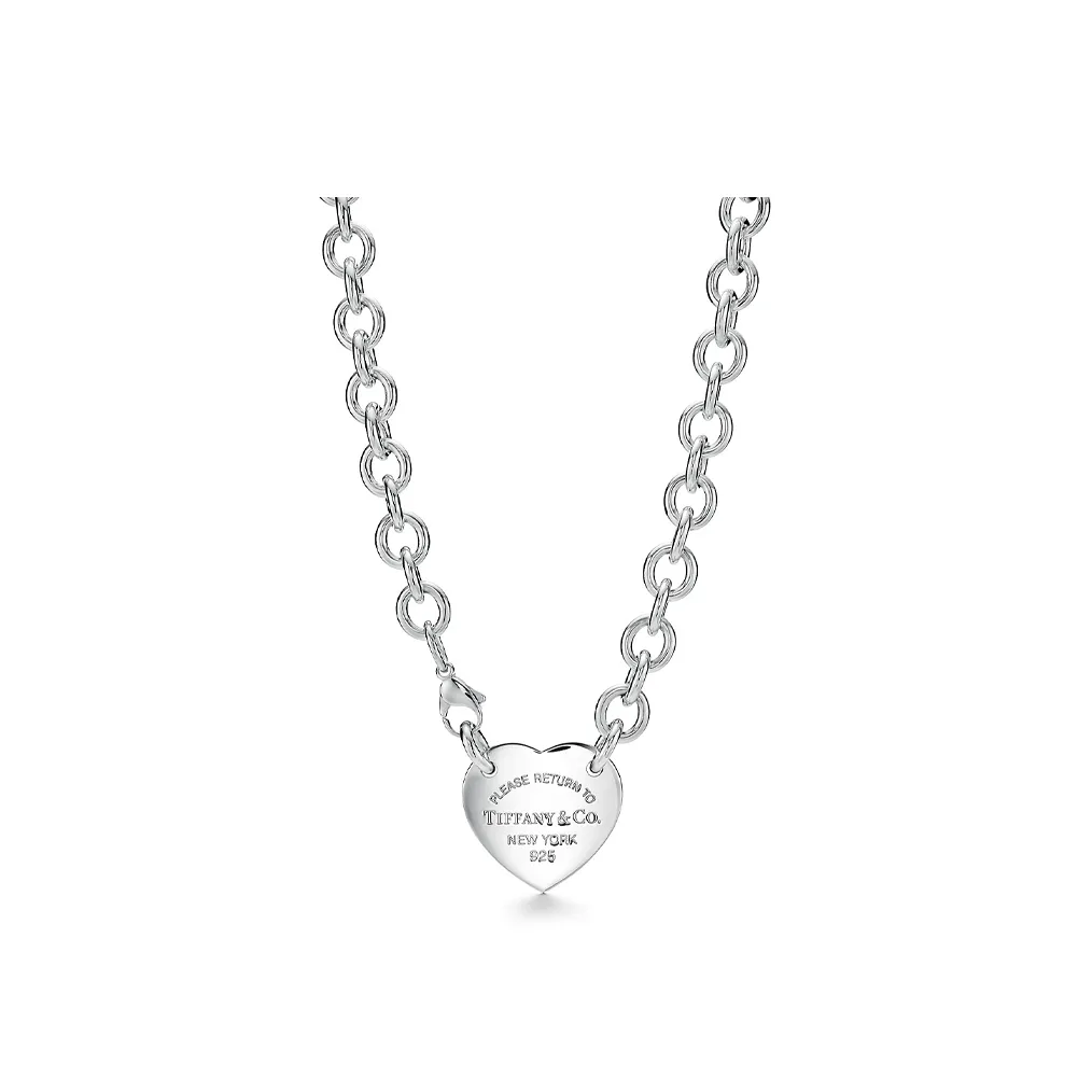 TIFFANY & CO. Return To Tiffany Collection Necklaces Women's Silver