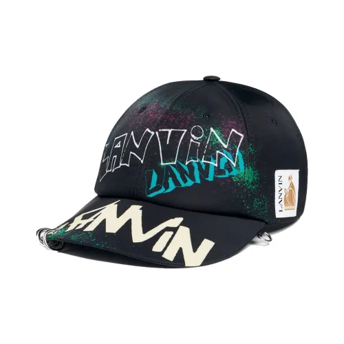 Lanvin Хлопок Бейсболка Черная Унисекс