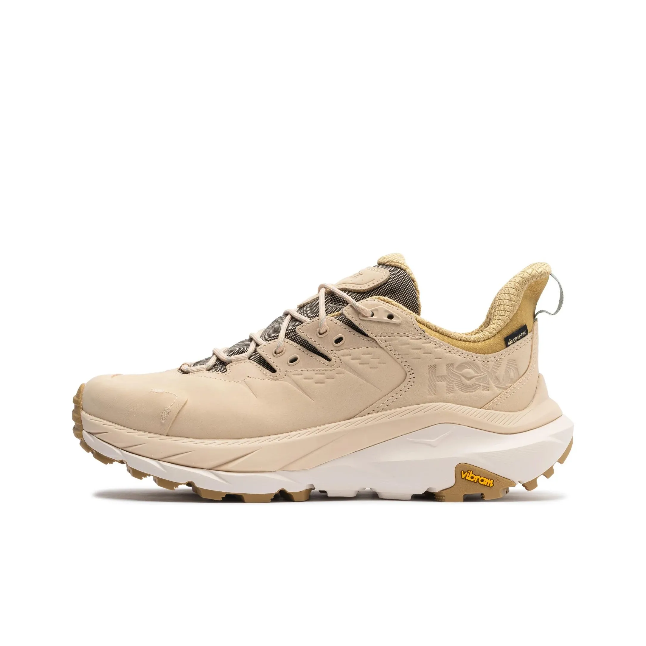 HOKA ONE ONE Kaha 2 Slip-resistant Abrasion-resistant Low Top Альпинистская обувь Мужская Светлый Умбра