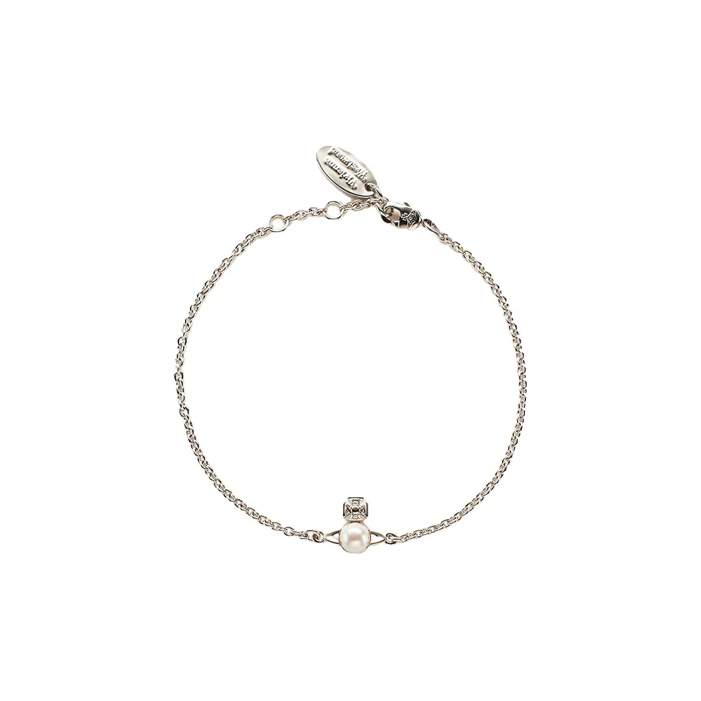 Vivienne Westwood Balbina Logo charm Bracelet