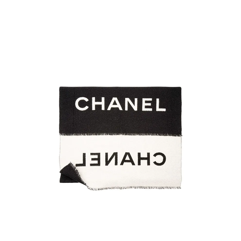 CHANEL Knit Scarves Unisex