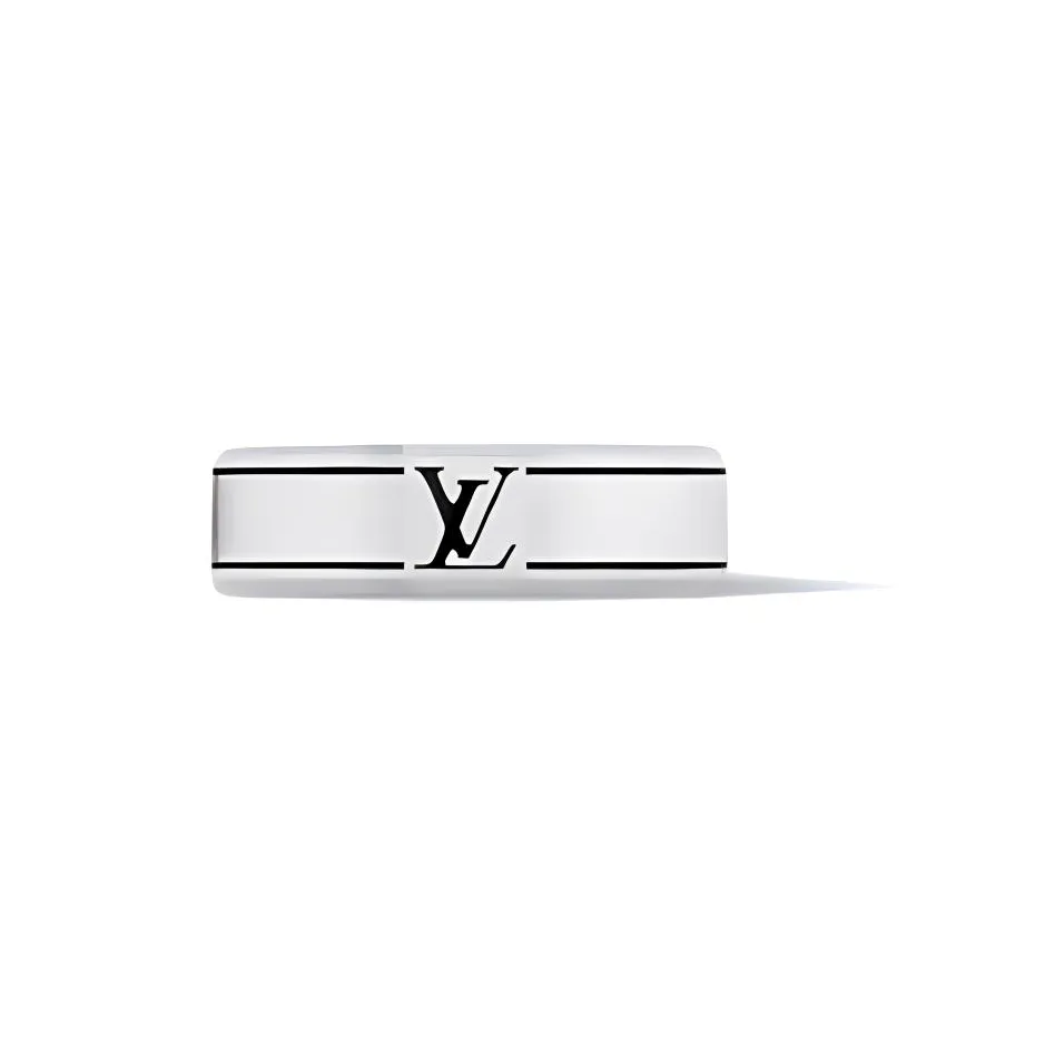 LOUIS VUITTON Lv Spike Band Ring