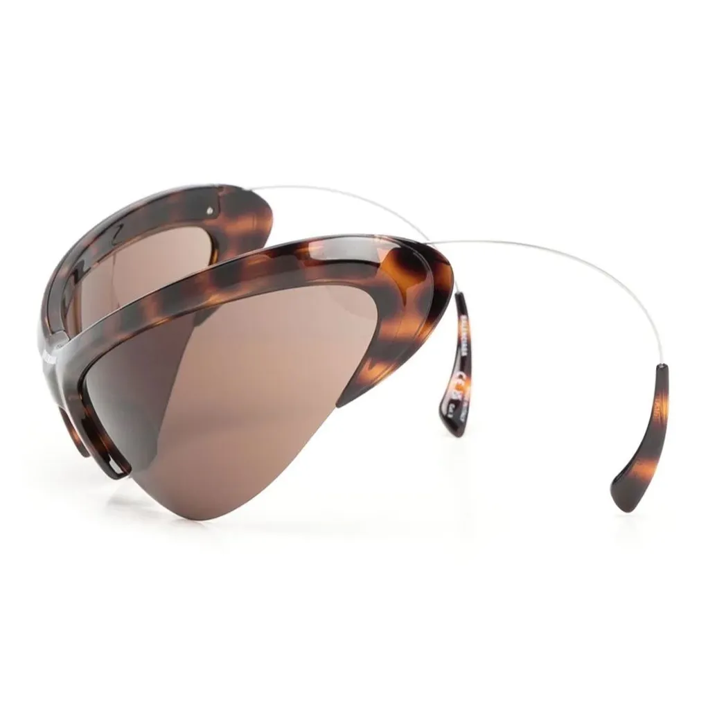 Balenciaga Logo print Tinted Sunglasses