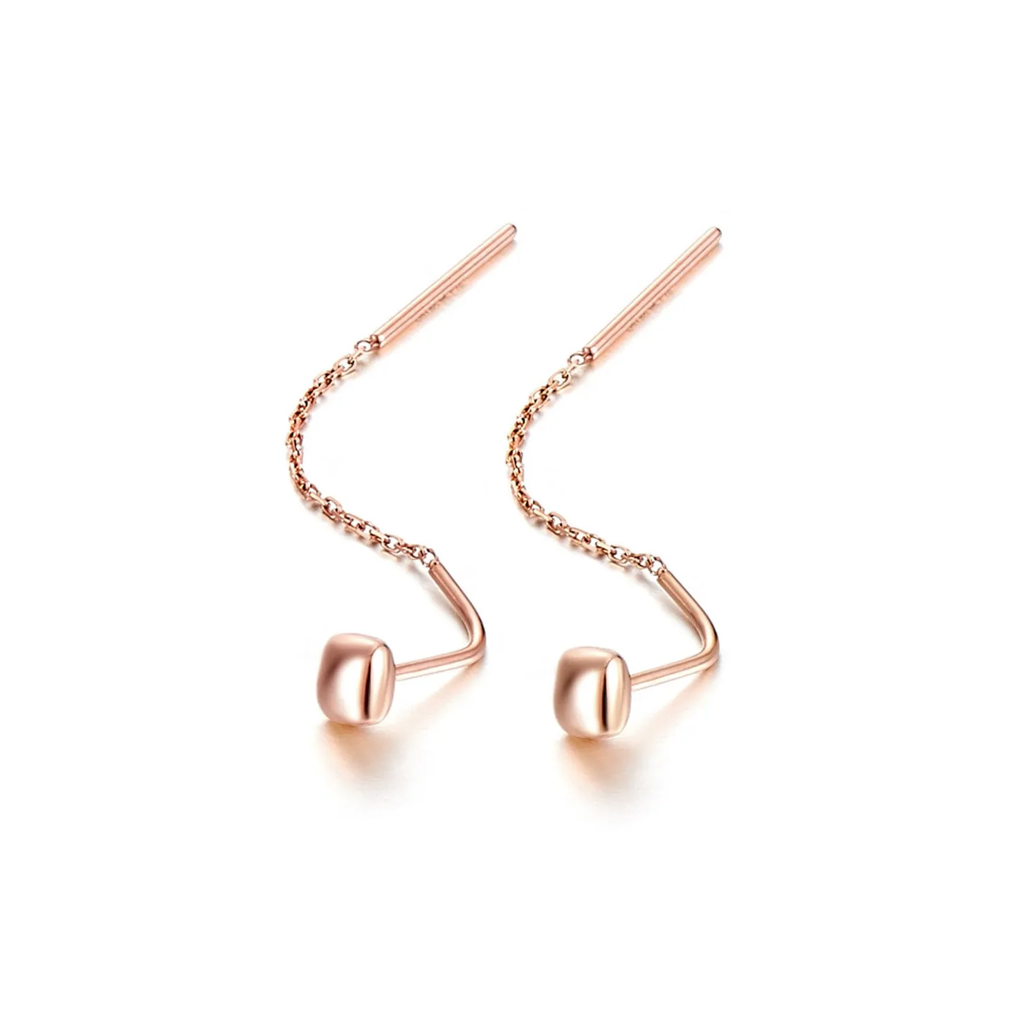 LUKFOOK JEWELLERY 18K Gold Drop Earrings Women's
