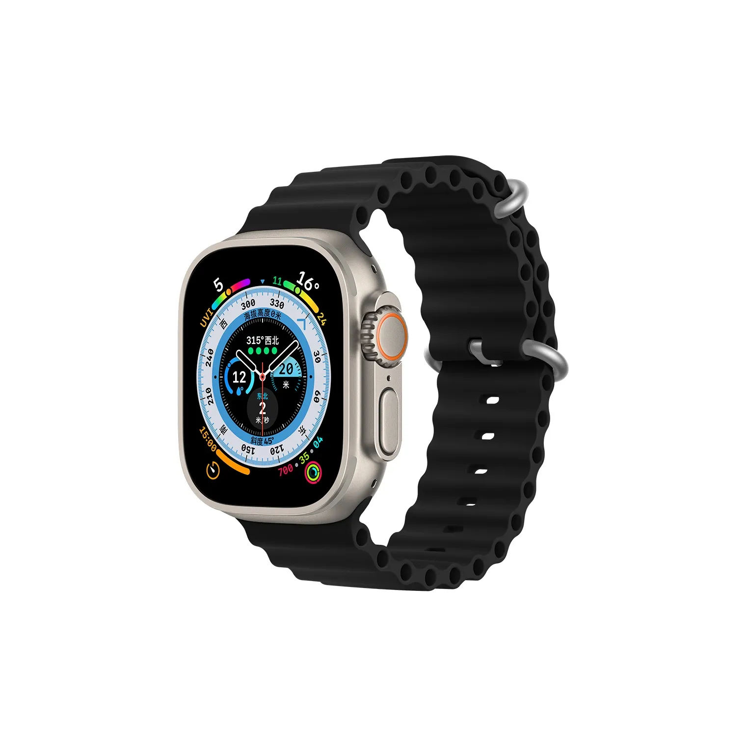 HUIMINGPIN Strap Apple Compatibility Silicone Material