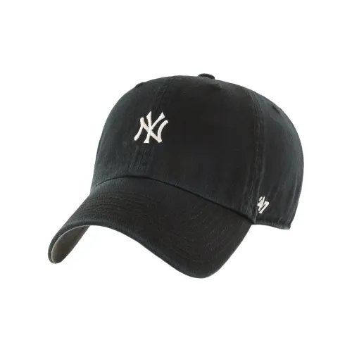 47Brand Хлопок Бейсболка Черная Унисекс