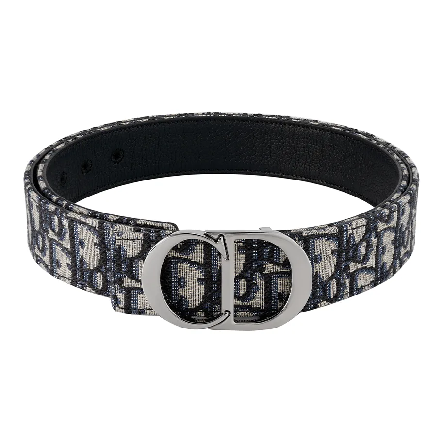DIOR Logo Buckle Reversible Belt