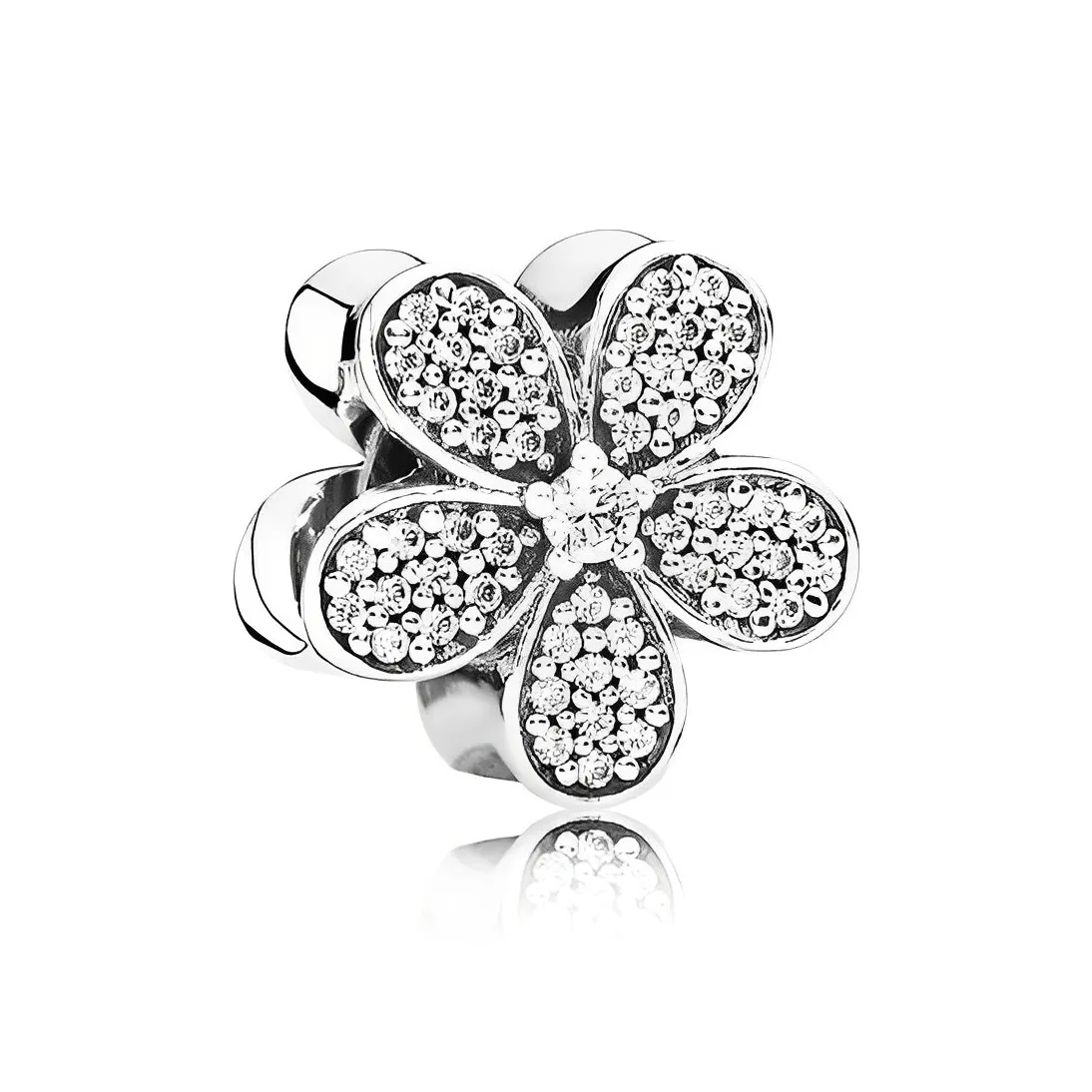 Pandora Sterling Silver 925 пробы Кубический цирконий Ювелирные аксессуары Серебряный Женские