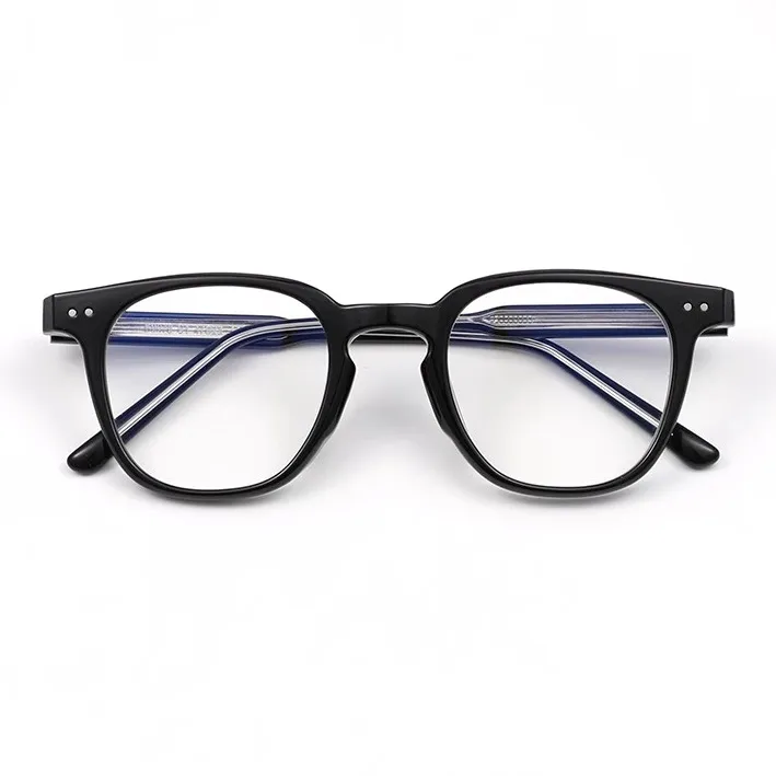 RUOYUN Пластина And Металл Квадрат Оправы для очков Женские