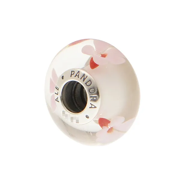 Pandora Sterling Silver Colored Glaze Charms / Pendants Women's Multicolor