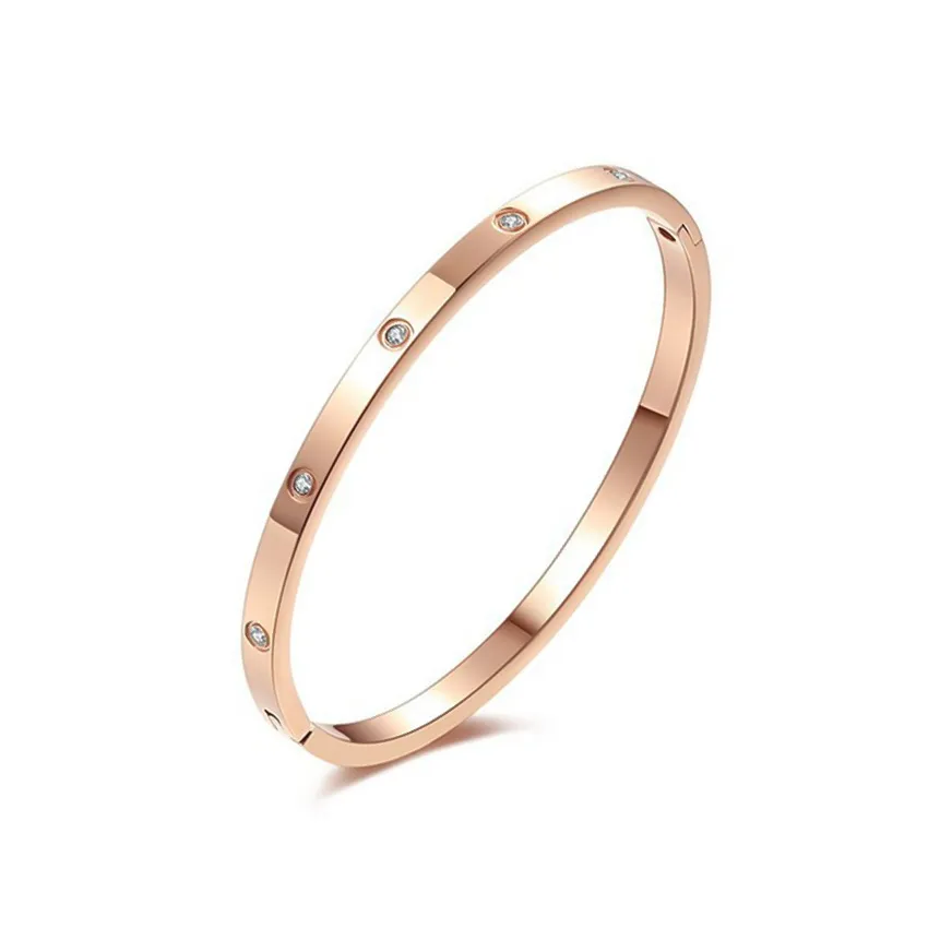 MUYAN Браслеты из титанового стального сплава для женщин