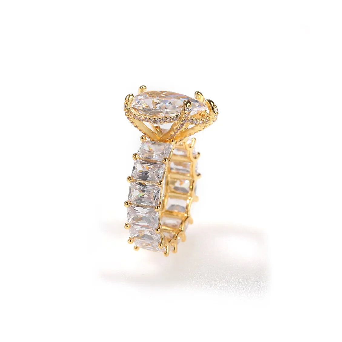 KING OF BLING Цирконовые кольца унисекс