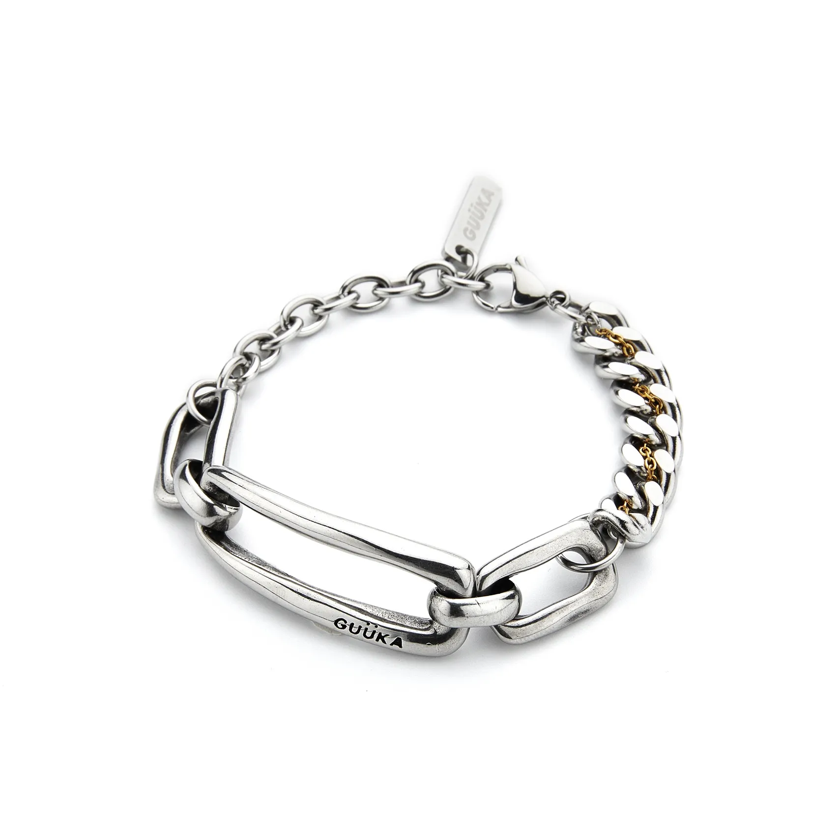 Guuka Stainless Steel Bracelets Unisex