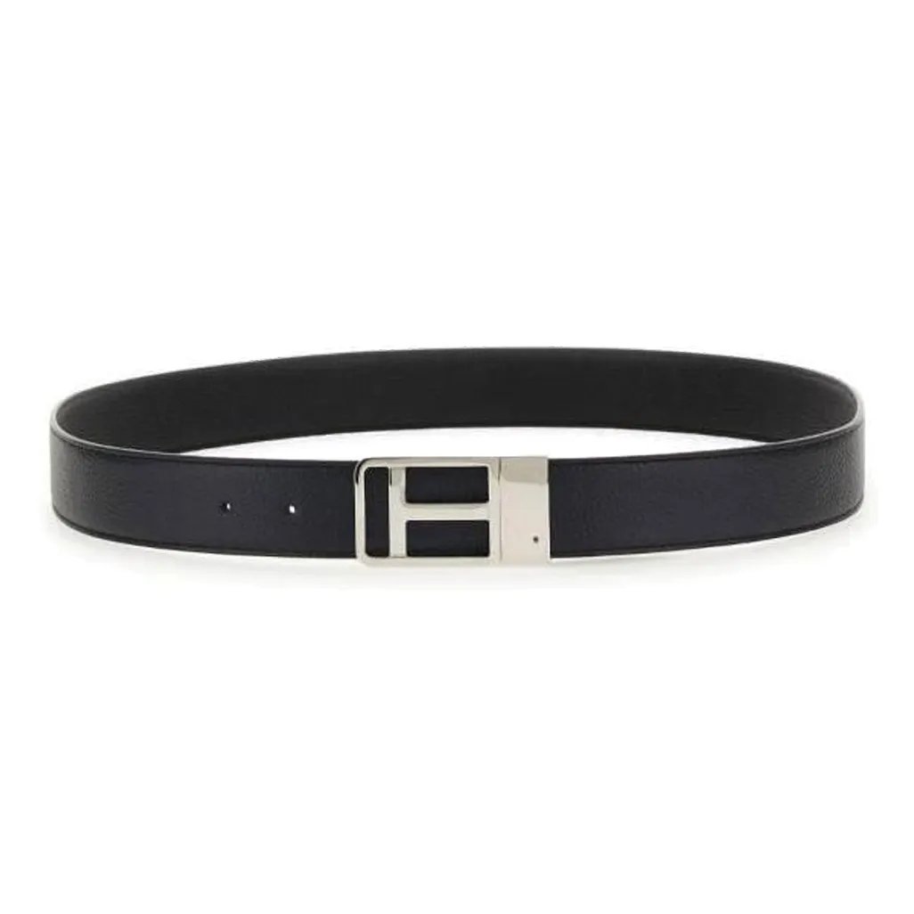 TOM FORD Logo Plaque Reversible Buckle Belt